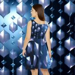 Crystal Clairvoyance Dinner Dress 🍷 Wine, Dine, Sparkle, & Shine!