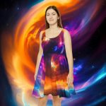Mystical Starlight Maxi Dress - Illuminate Your Nights with Celestial Magic!