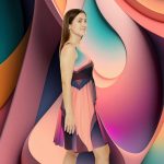 Vibrant Waves of Summer Sun Dress - Ride the Tides of Style!