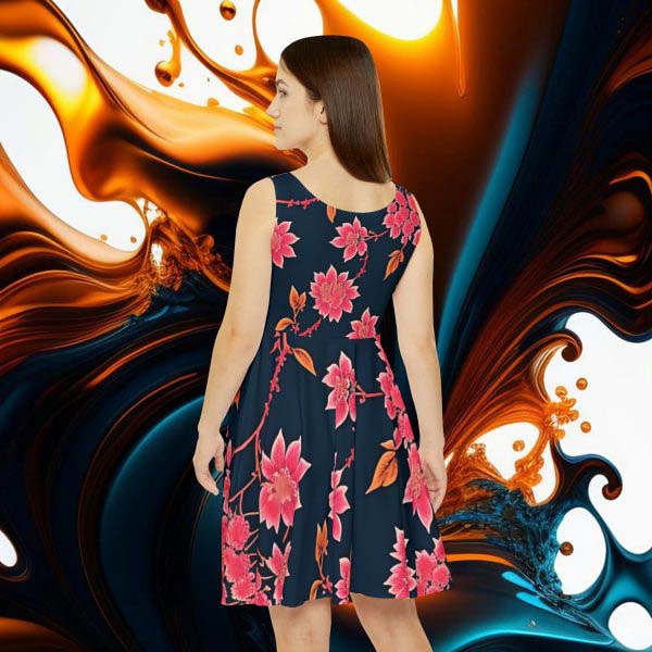 Floral Finesse Flowing Sundress 🌸 Joyful Essence of Effortless Style!