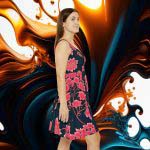 Floral Finesse Flowing Sundress 🌸 Joyful Essence of Effortless Style!