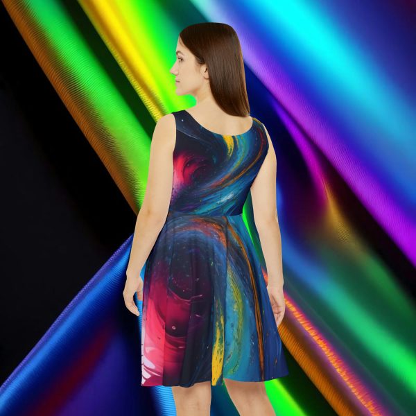 Vibrant Splash Maxi Dress 💦 Dive into a Colorful Canvas of Style!