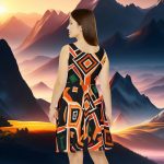 Modern Moroccan Breeze Sundress 🍃 Vibrant Essence of Culture!