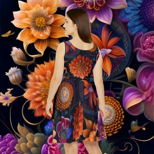 Radiant Blossoms Sundress 💐 Bloom with Effortless Grace and Vibrant Style!