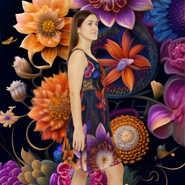 Radiant Blossoms Sundress 💐 Bloom with Effortless Grace and Vibrant Style!