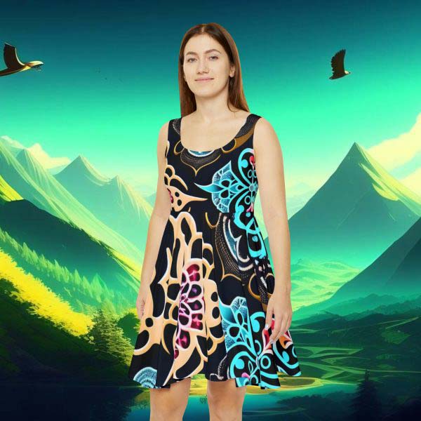 Sunlit Serenity Sundress 🌟 Designer Style Radiant Glow!