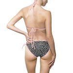 Retro Beach Volleyball Bikini - Spike Up Your Summer!
