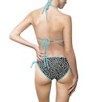 Retro Beach Volleyball Bikini - Spike Up Your Summer!