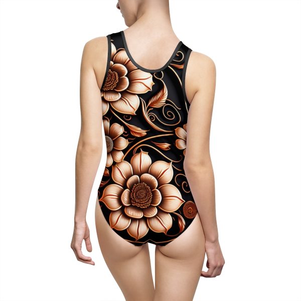 🌵🎉 "Cacti Carnival 1 piece swimsuit" - Embrace the Desert's Vibrant Celebration! 🎉🌵