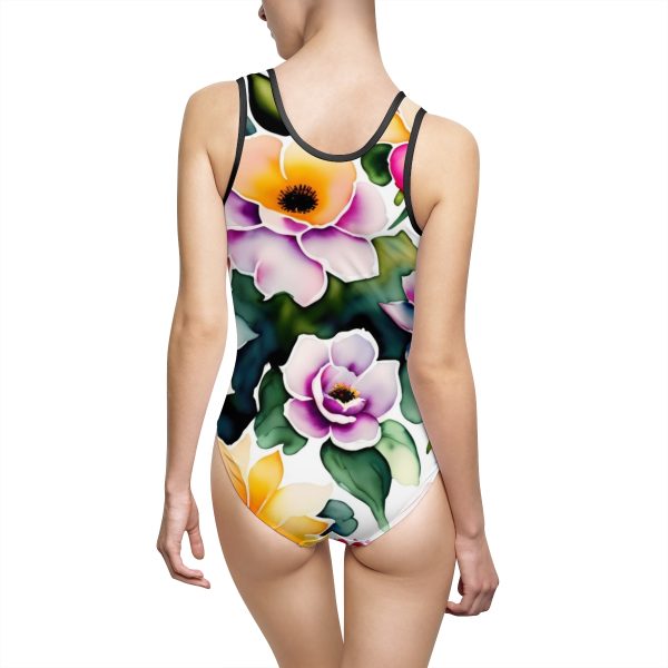 🌼🌸 "The Whimsical Wildflower One-Piece Swimsuit" - Embrace the Wild in You! 🌸🌼