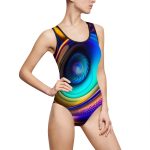 🎵🌆 The Urban Jungle One-Piece Swimsuit - Embrace the Concrete Oasis 🌆🎵