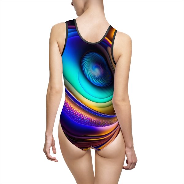 🎵🌆 The Urban Jungle One-Piece Swimsuit - Embrace the Concrete Oasis 🌆🎵
