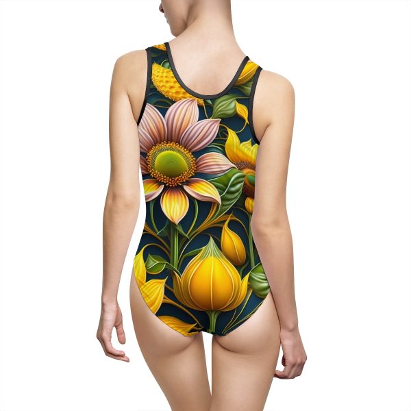"The Tuscan Sunflower One-Piece" - Under the Tuscan Sun Swimsuit