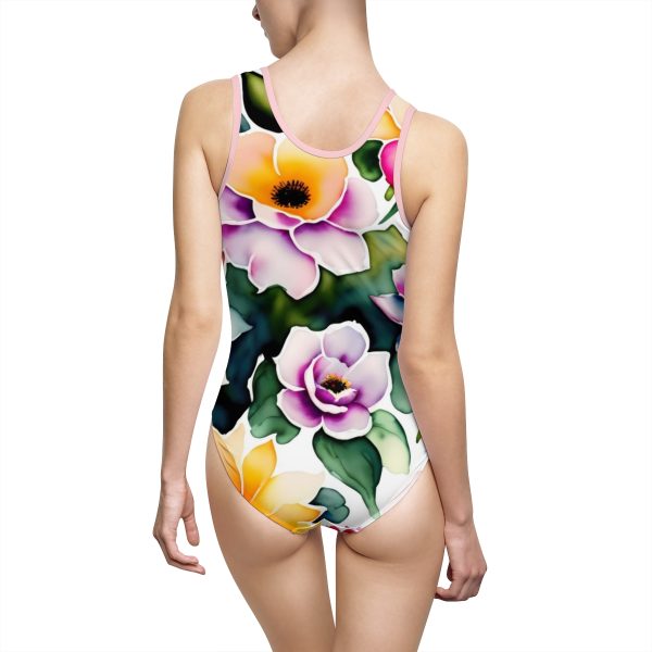 🌼🌸 "The Whimsical Wildflower One-Piece Swimsuit" - Embrace the Wild in You! 🌸🌼