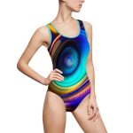 🎵🌆 The Urban Jungle One-Piece Swimsuit - Embrace the Concrete Oasis 🌆🎵