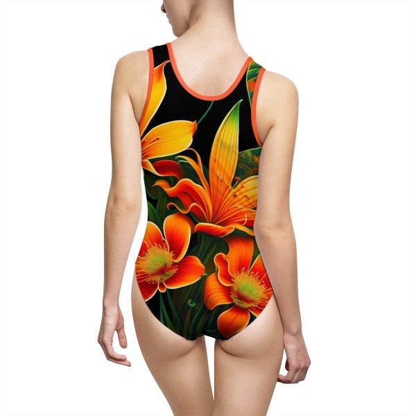 🌺💦 Blossoming Beauty One-Piece Swimsuit" - Where Elegance Meets Blooms 💦🌺