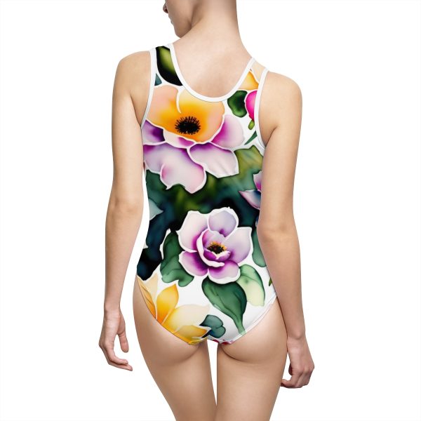 🌼🌸 "The Whimsical Wildflower One-Piece Swimsuit" - Embrace the Wild in You! 🌸🌼