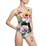 🌼🌸 "The Whimsical Wildflower One-Piece Swimsuit" - Embrace the Wild in You! 🌸🌼