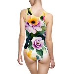 🌼🌸 "The Whimsical Wildflower One-Piece Swimsuit" - Embrace the Wild in You! 🌸🌼