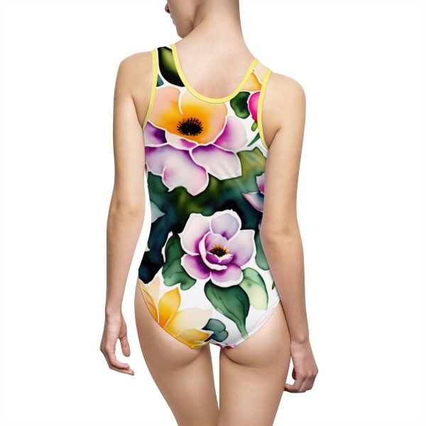 🌼🌸 "The Whimsical Wildflower One-Piece Swimsuit" - Embrace the Wild in You! 🌸🌼