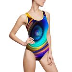 🎵🌆 The Urban Jungle One-Piece Swimsuit - Embrace the Concrete Oasis 🌆🎵