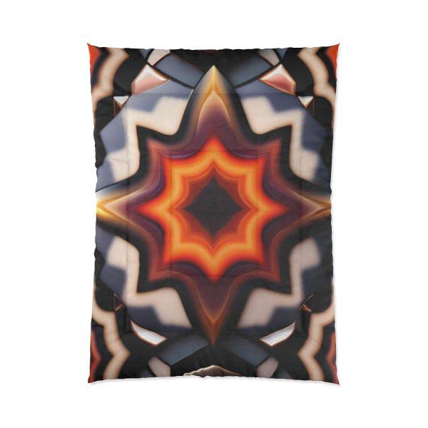 Metro Matrix 🌃 Large Comfy Comforter