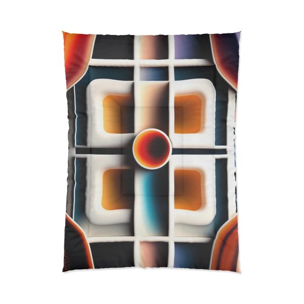 🍒 Culinary Comfort - Large Comfy Comforter 🥐 Sleep Deliciously!