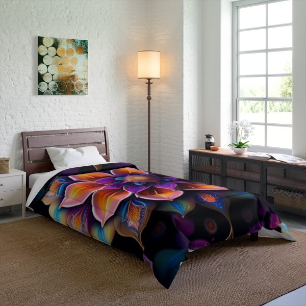 Urban Botanical 🏢 Large Comfy Comforter 🌆 Jungle Trendz