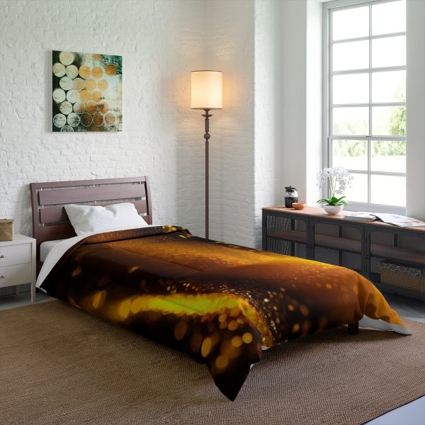 Urban Oasis - Large Comfy Comforter 🌱 City Comfort with a Tranquil Touch!