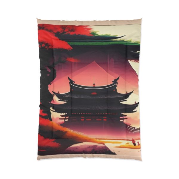 Highrise Harmony ✨ Large Comfy Comforter 🏙️ Revel in the City's Skyline in Cozy Comfort!