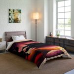 Highrise Harmony ✨ Large Comfy Comforter 🏙️ Revel in the City's Skyline in Cozy Comfort!