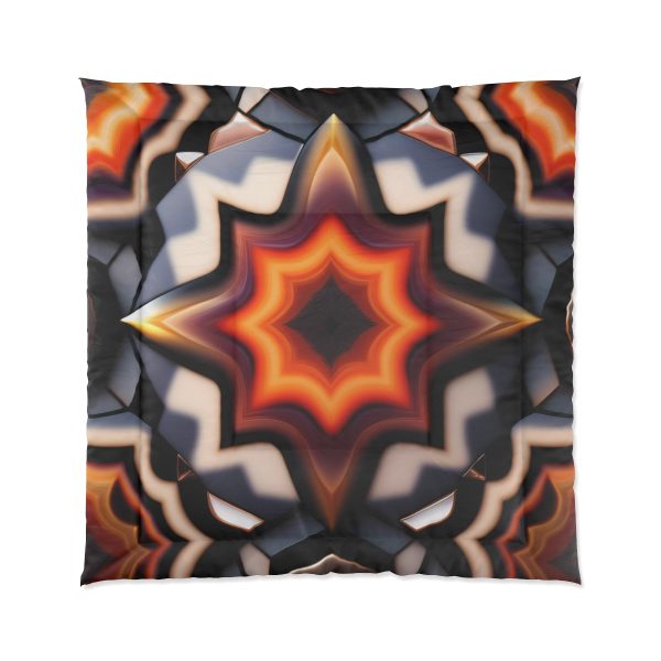 Metro Matrix 🌃 Large Comfy Comforter