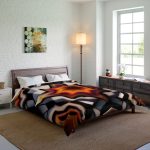 Metro Matrix 🌃 Large Comfy Comforter