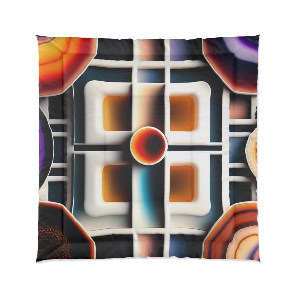 🍒 Culinary Comfort - Large Comfy Comforter 🥐 Sleep Deliciously!