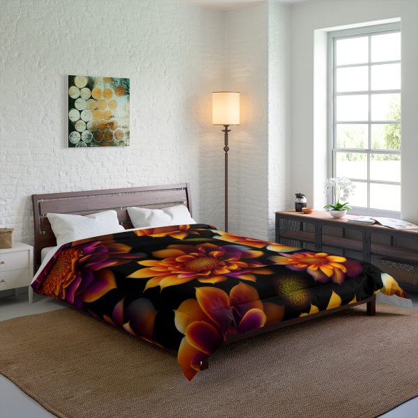 🌸 Floral Fantasy - Large Comfy Comforter