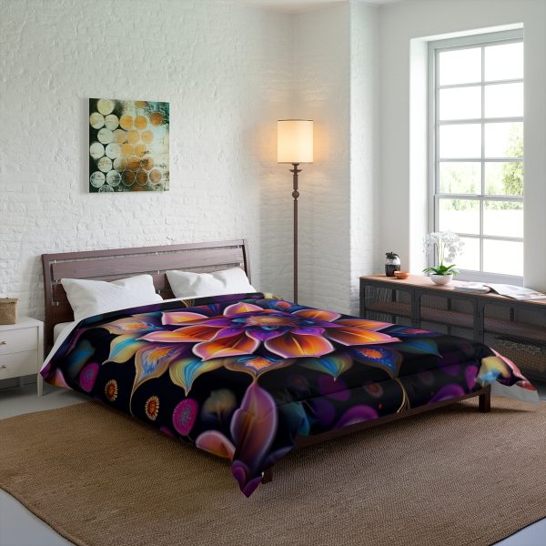 Urban Botanical 🏢 Large Comfy Comforter 🌆 Jungle Trendz