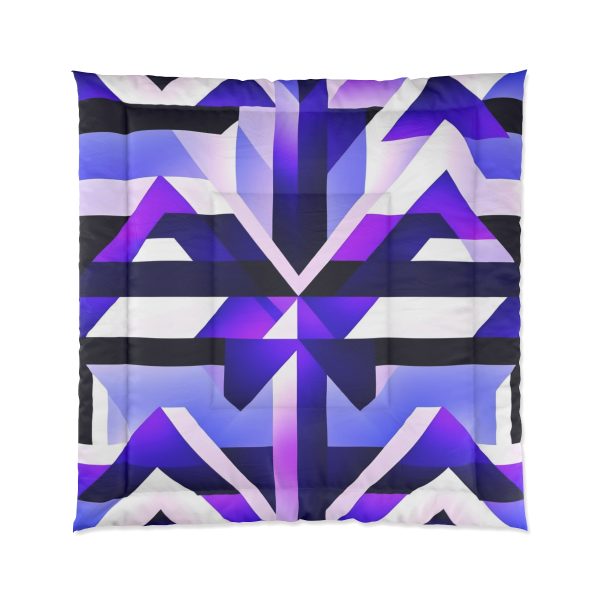 Bauhaus Bliss 🎨 Large Comfy Comforter 🔶