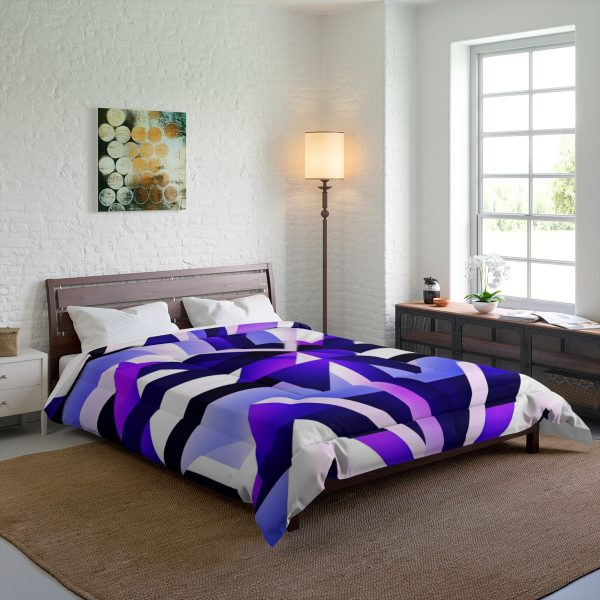 Bauhaus Bliss 🎨 Large Comfy Comforter 🔶