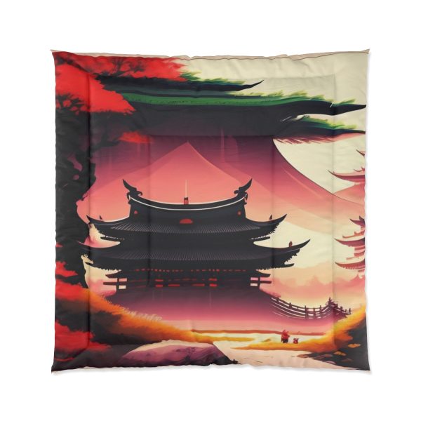 Highrise Harmony ✨ Large Comfy Comforter 🏙️ Revel in the City's Skyline in Cozy Comfort!