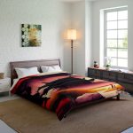 Highrise Harmony ✨ Large Comfy Comforter 🏙️ Revel in the City's Skyline in Cozy Comfort!
