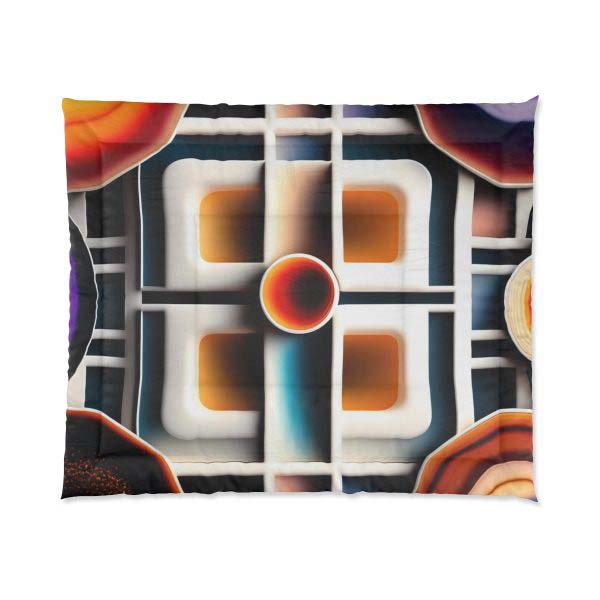 🍒 Culinary Comfort - Large Comfy Comforter 🥐 Sleep Deliciously!
