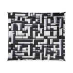 Geometry Glitz 🎨 Large Comfy Comforter 🛌