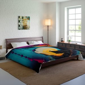 Bauhaus Bliss - Large Comfy Comforter 🎨 Geometry Embraces Glamour