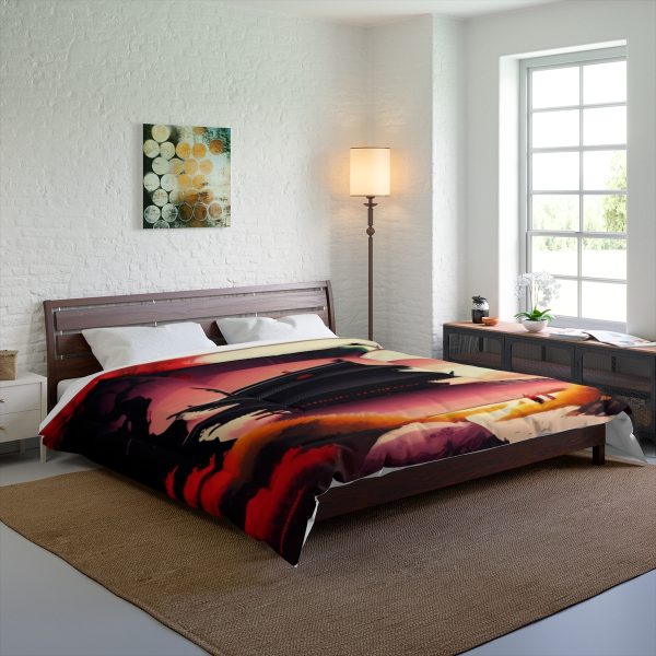 Highrise Harmony ✨ Large Comfy Comforter 🏙️ Revel in the City's Skyline in Cozy Comfort!