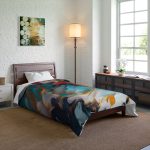 Street Art Symphony 🌃 Large Comfy Comforter 🎨