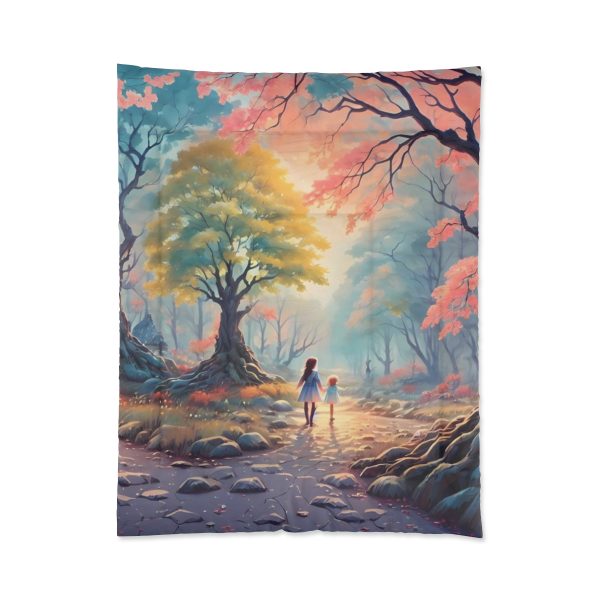 🌸🛏️ Garden Dream - Large Comfy Comforter