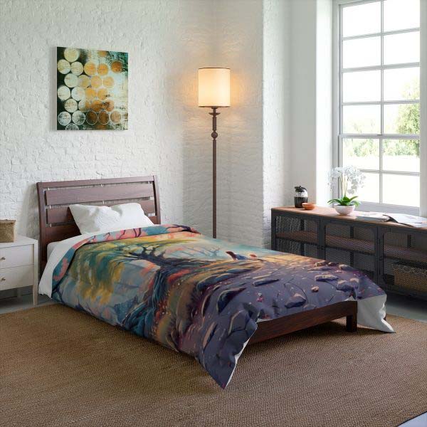 🌸🛏️ Garden Dream - Large Comfy Comforter