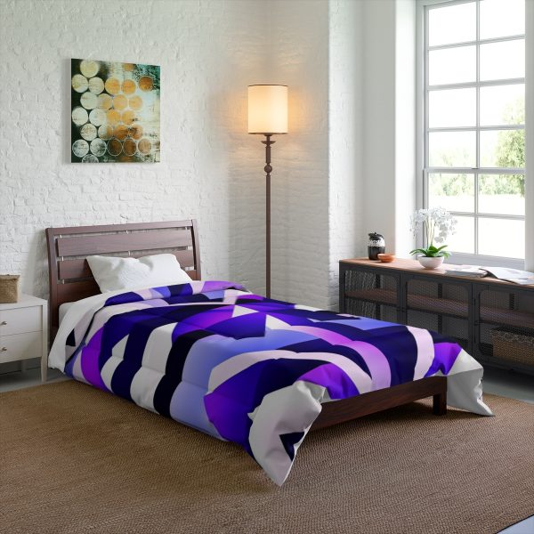 Bauhaus Bliss 🎨 Large Comfy Comforter 🔶
