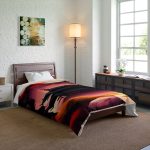 Highrise Harmony ✨ Large Comfy Comforter 🏙️ Revel in the City's Skyline in Cozy Comfort!