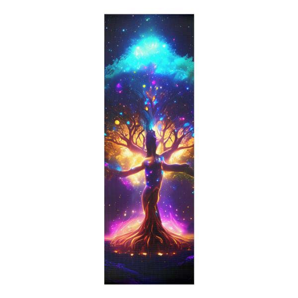 TranquilTides™ Starlight Alignment 🧘♀️ Foam Yoga Mat 🌟